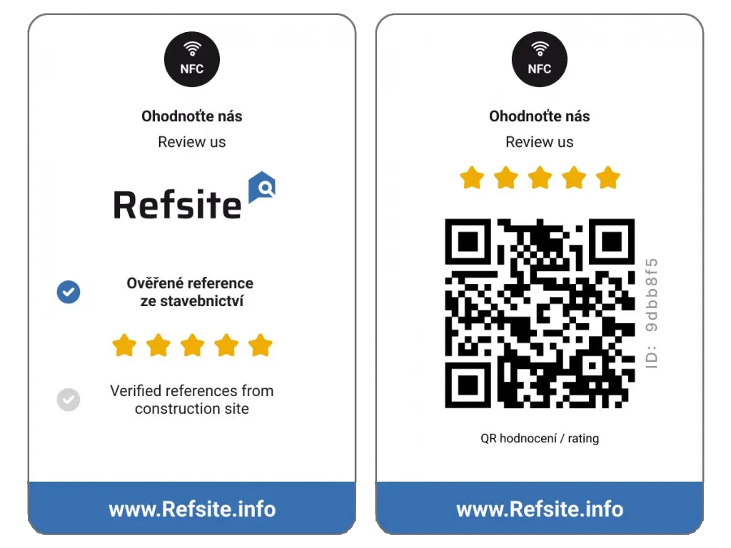 Obrázek produktu QR / NFC karta